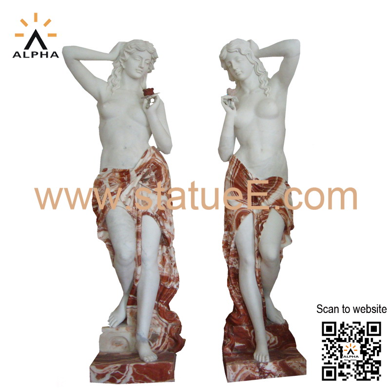marble woman statue